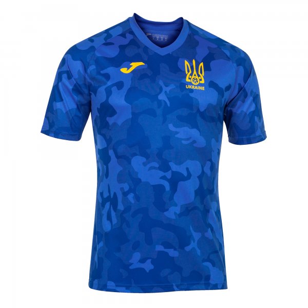 T-SHIRT UKRAINE CAMOUFLAGE BLUE S/S