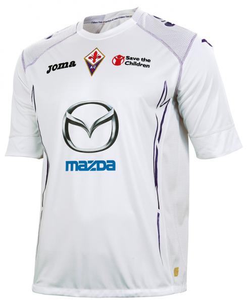 FIORENTINA AWAY SHIRT S/S WHITE-PURPLE