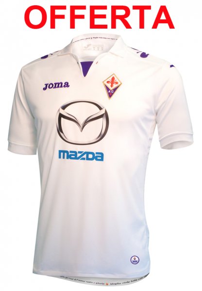 FIORENTINA AWAY SHIRT S/S WHITE