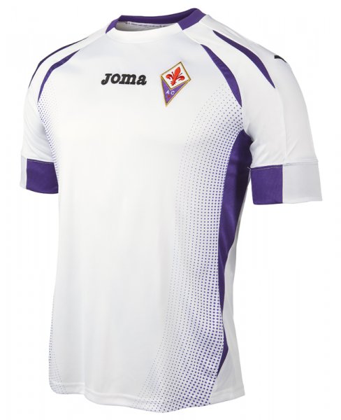 AWAY T-SHIRT FIORENTINA WHITE-PURPLE S/S