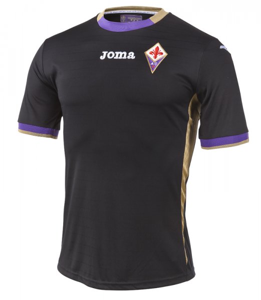 AWAY  T-SHIRT FIORENTINA BLACK-GOLD S/S