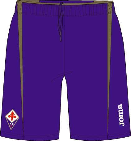 HOME SHORTS FIORENTINA PURPLE-GOLD