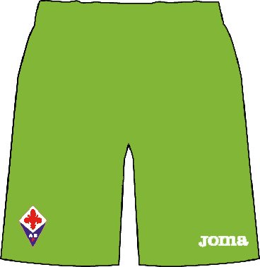 FIORENTINA GOALKEEPER GREEN FLUOR SHORT 