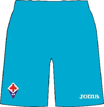 FIORENTINA GOALKEEPER TURQUOISE SHORT 