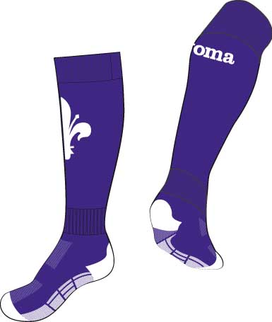 FIORENTINA HOME PURPLE GAME SOCKS