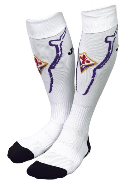 FIORENTINA  AWAY WHITE FOOTBALL SOCKS 