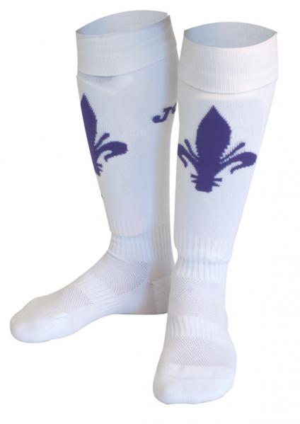 FIORENTINA  AWAY WHITE FOOTBALL SOCKS 