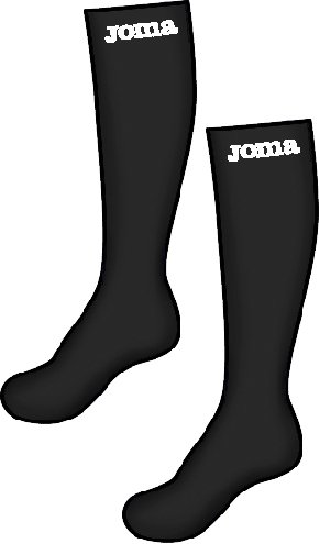 FIORENTINA HOME GOALKEEPER BLACK GAME SOCKS