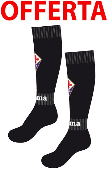 FIORENTINA ALTERNATIVE BLACK GAME SOCKS