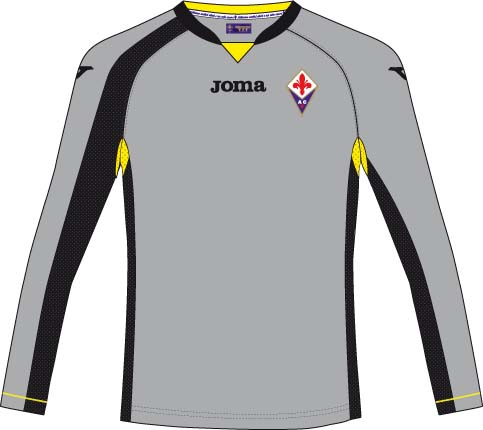 GOALKEEPER HOME T-SHIRT GREY-BLACK L/S