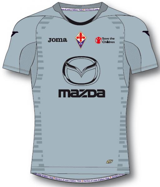 FIORENTINA AWAY GOALKEEPER SHIRT S/S GREY