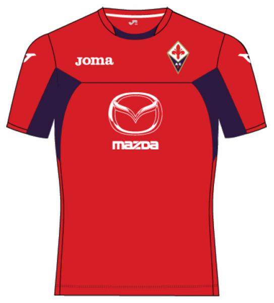 FIORENTINA TRAINING SHIRT S/S RED