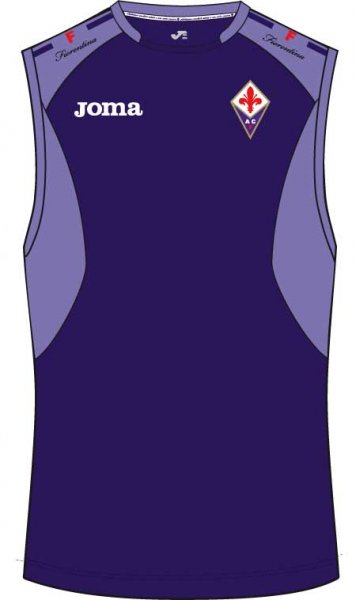 T-SHIRTS FIORENTINA PURPLE SLEEVELESS -JOMA-