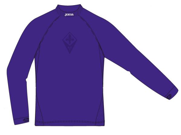 PURPLE SHIRT TURTLE NECK (SEAMLESS)L/S