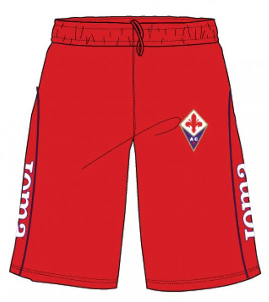 FIORENTINA TRAINING BERMUDA RED