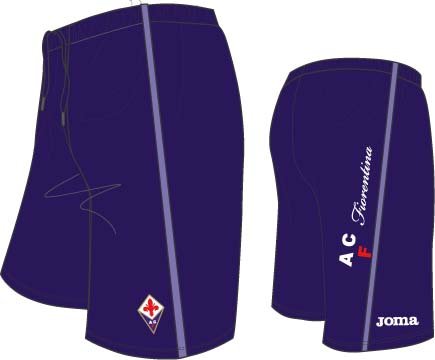 SHORT FIORENTINA PURPLE  -UEFA-