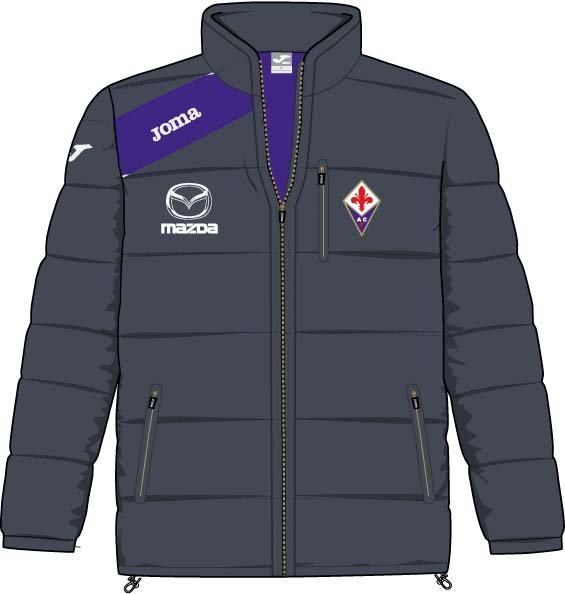 FIORENTINA TRAINING WINTER JACKET DARK GREY