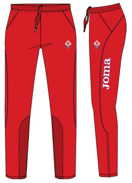 FIORENTINA LONG PANT RED