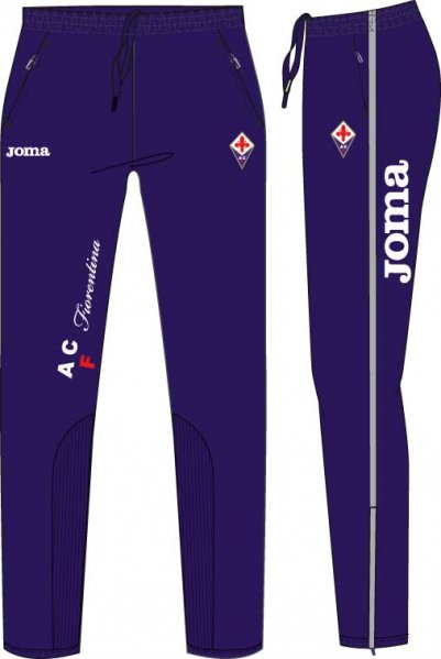 LONG PANTS FIORENTINA PURPLE-GREY -JOMA-