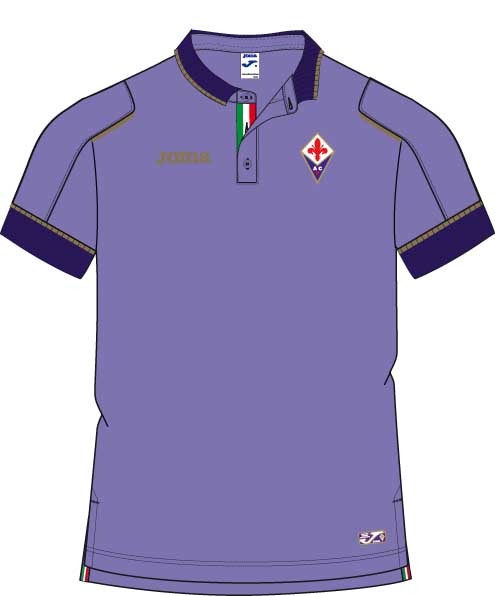 POLO FIORENTINA PURPLE S/S