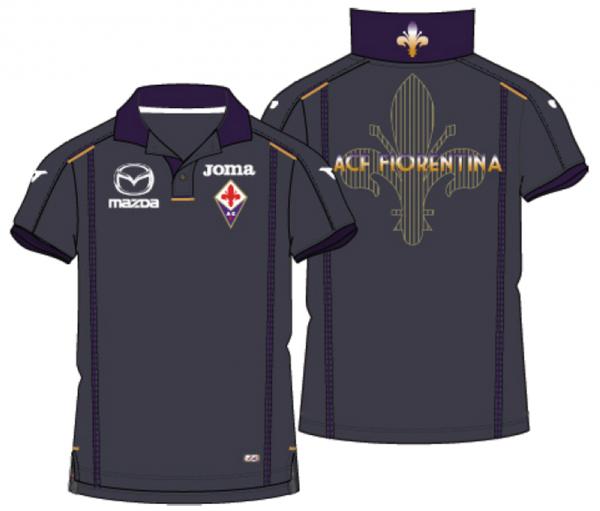 FIORENTINA  FREE TIME POLO SHIRT S/S GREY