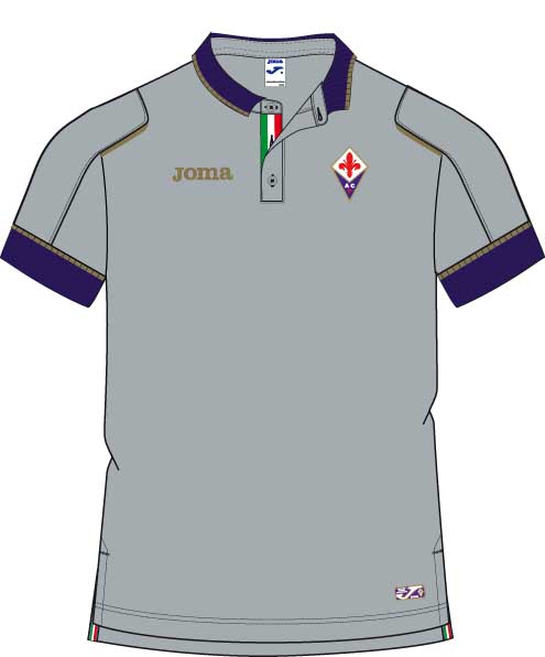 POLO FIORENTINA GREY S/S