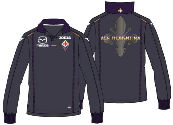 FIORENTINA  FREE TIME POLO SHIRT L/S GREY