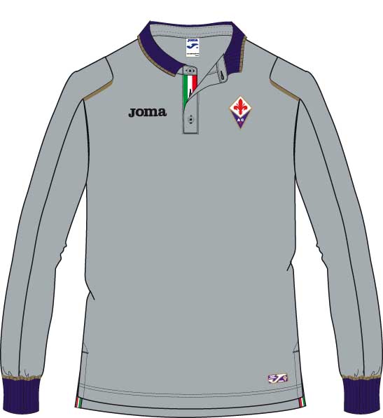 POLO FIORENTINA GREY L/S