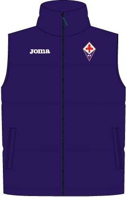 ANORAK FIORENTINA PURPLE SLEEVELESS
