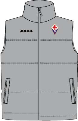 ANORAK FIORENTINA GREY SLEEVELESS