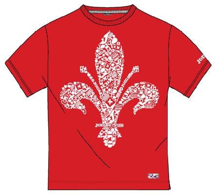 FIORENTINA SHIRT S/S RED-WHITE