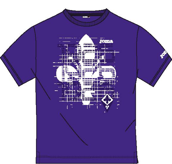 FIORENTINA SHIRT S/S PURPLE-RED