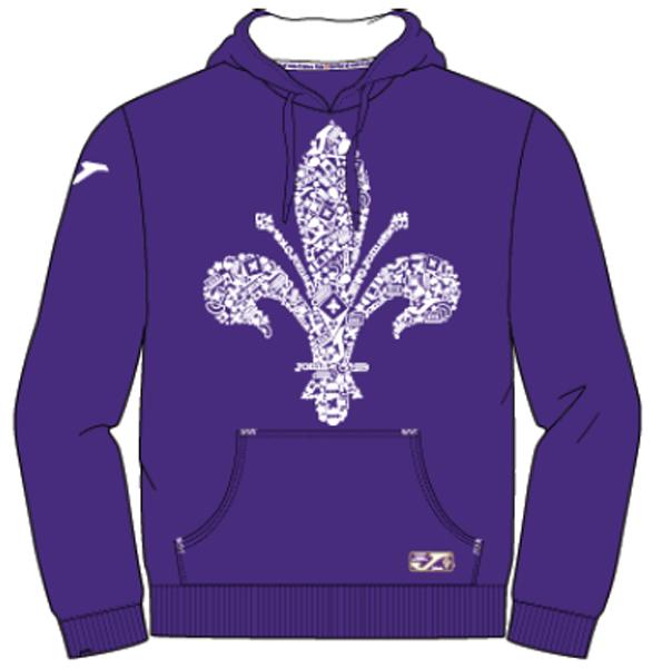 FIORENTINA SWEATSHIRT HOODIE PURPLE