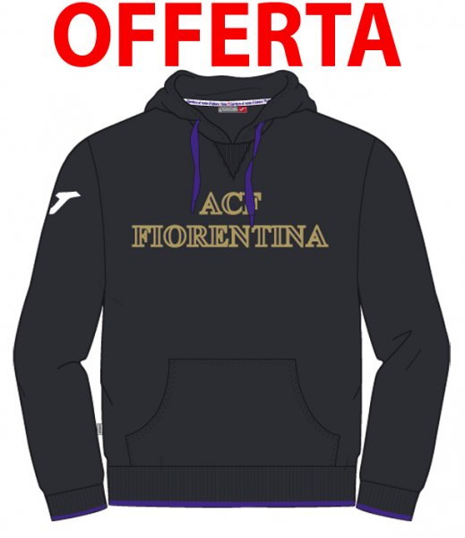 FIORENTINA SWEATSHIRT HOODIE BLACK