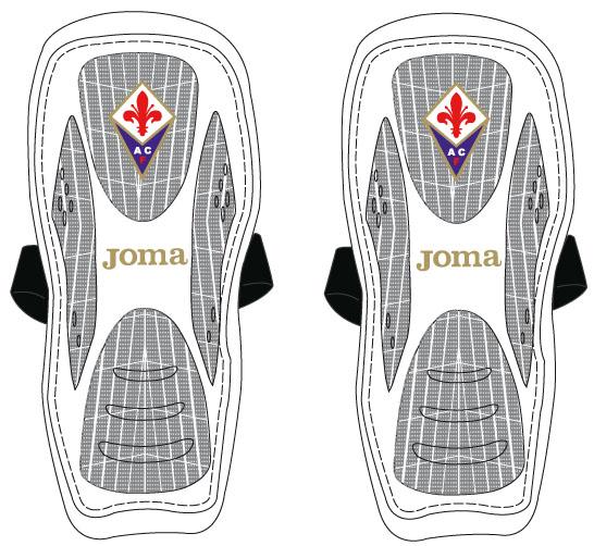 FIORENTINA SHINGUARDS WHITE