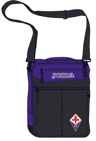 FIORENTINA SHOULDER BAG DARK GREY-PURPLE