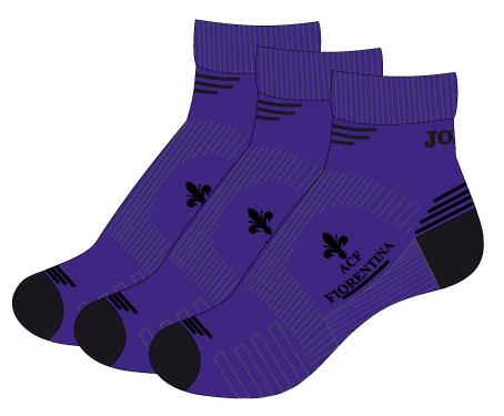 FIORENTINA SOCKS PURPLE (PACK 3)