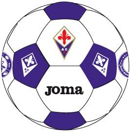 FIORENTINA BALL SIZE 1 WHITE-PURPLE