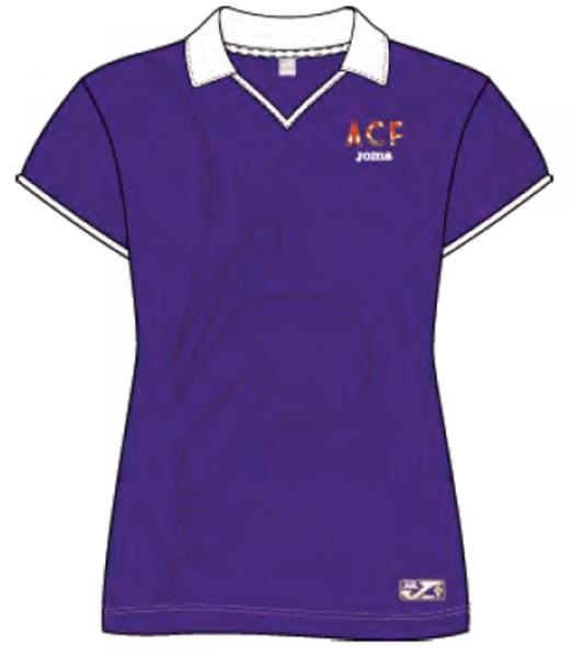 FIORENTINA  WOMAN POLO SHIRT S/S PURPLE