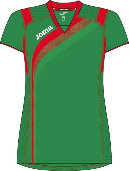 COMPETITION T-SHIRT FMAA GREEN S/S W.