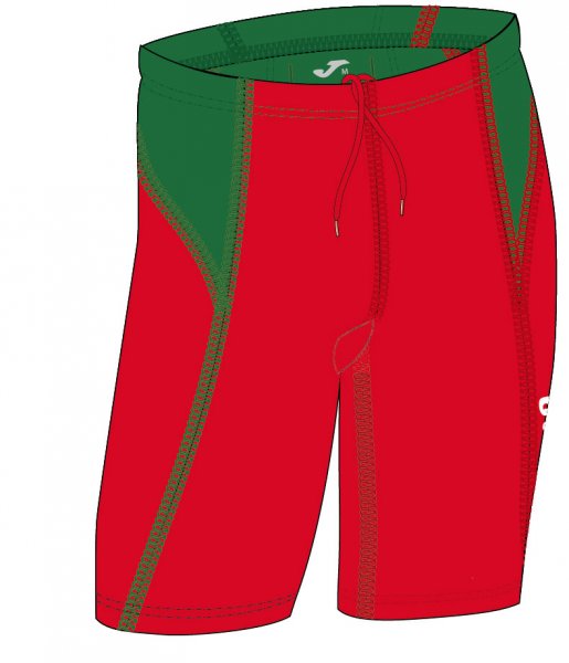 COMPETITION SHORT TIGHTS FMAA RED