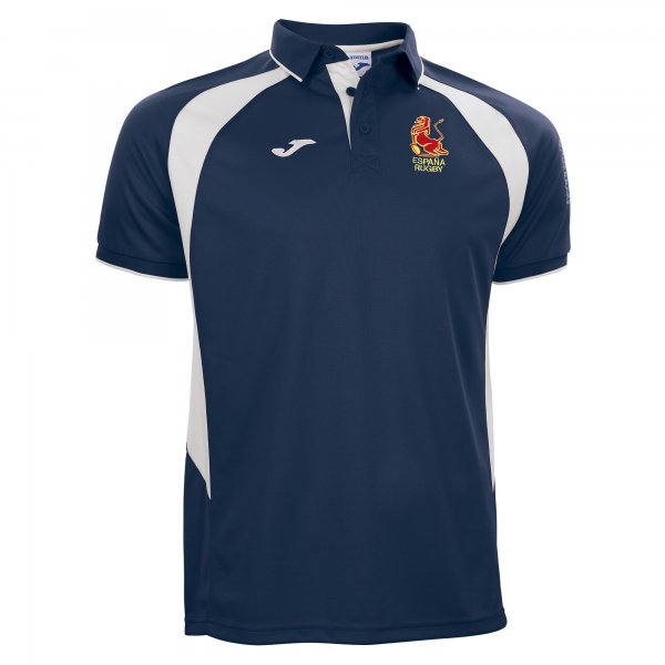 POLO FED. ESP. RUGBY NAVY-WHITE M/C