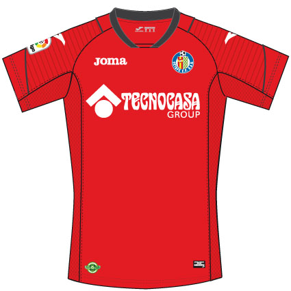 2ND T-SHIRT GETAFE RED S/S
