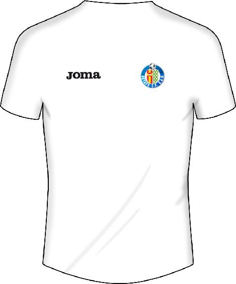GETAFE ALTERNATIVE SHIRT S/S WHITE-ROYAL