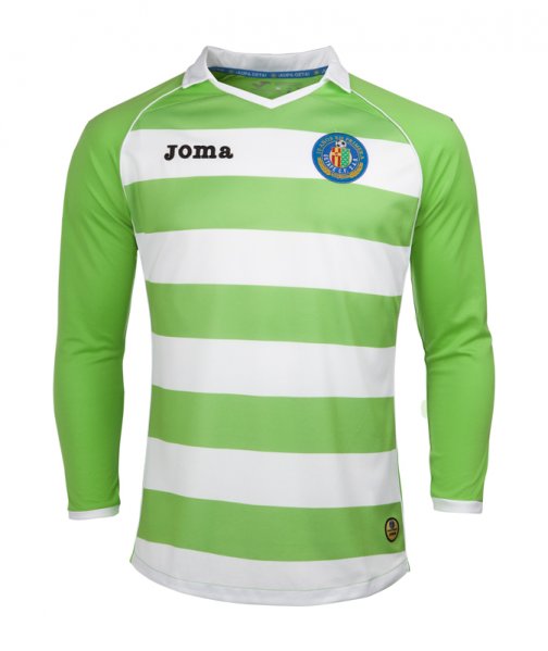 GETAFE HOME SHIRT L/S GREEN-WHITE