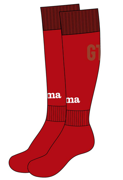 AWAY SOCKS GETAFE C.F. RED-MAROON