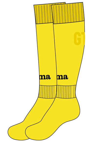 AWAY SOCKS GETAFE C.F. YELLOW