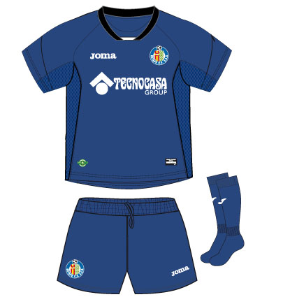 1ST MINIKIT GETAFE BLUE S/S
