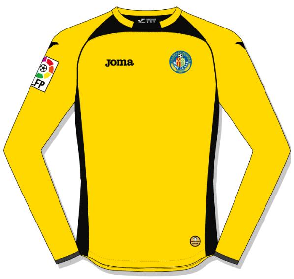 GETAFE GOALKEEPER SHIRT L/S YELLOW-BLACK