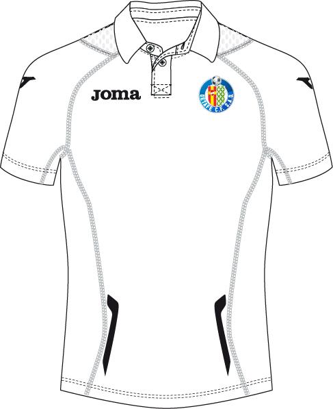 GETAFE WHITE S/S POLO SHIRT